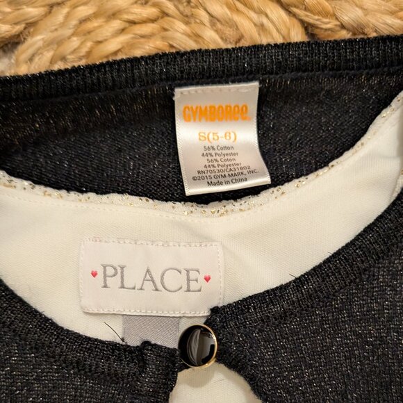 Children's Place Glitter and Striped dress - Picture 7 of 7